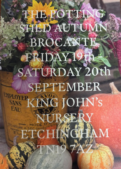 Potting Shed Autumn Brocante