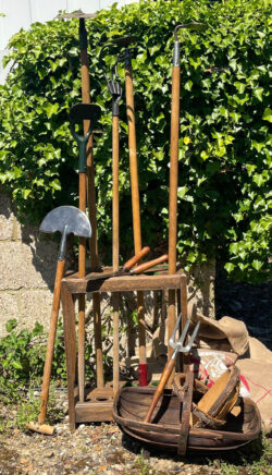 Traditional garden tools